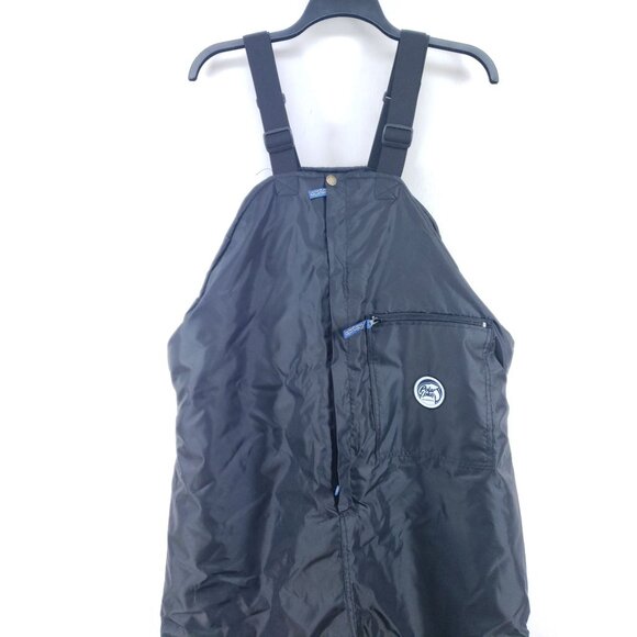 Polar Plus Insulated Mens Freezer Bib Overalls XXL Nylon Blend Black - Picture 3 of 10